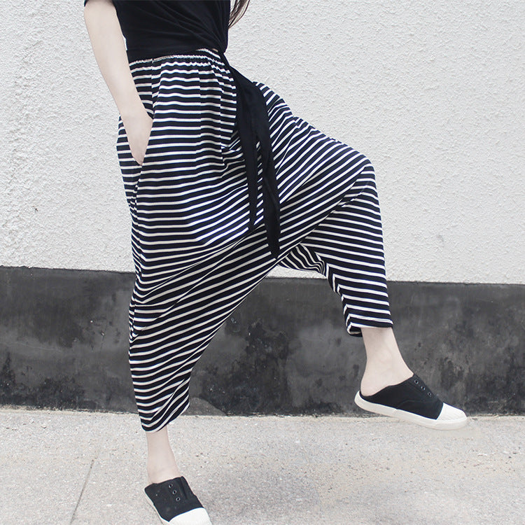 Skinny Waisted Slacks In Large Sizes